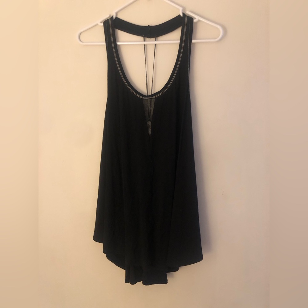 Free People Beaded Tank Top